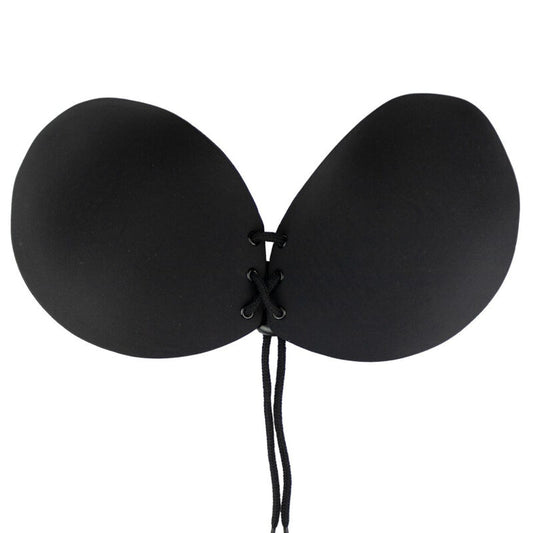 BYE-BRA - SOUTIEN-GORGE ADHÉSIF EMPLACEMENT NOIR BONNET A - 7eme ciel