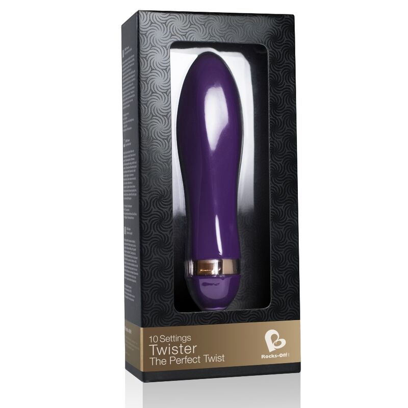 ROCKS-OFF - VIBRATEUR TWISTER 10 MODES - 7eme ciel