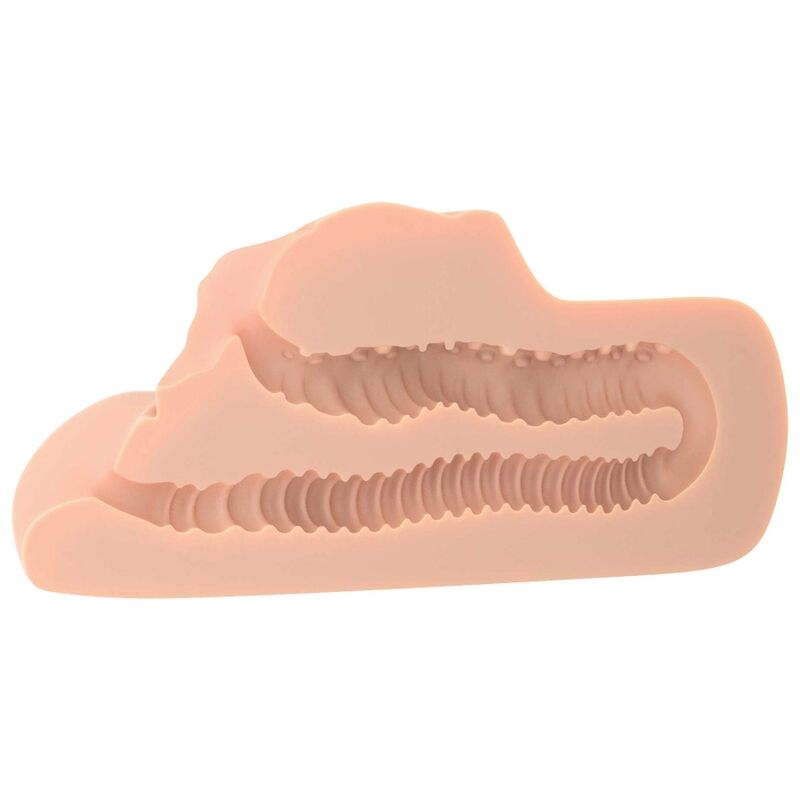 PDX PLUS - MASTURBATEUR NATUREL VAGIN ET ANUS DOUBLE STROKER CHATTE PARFAITE - 7eme ciel