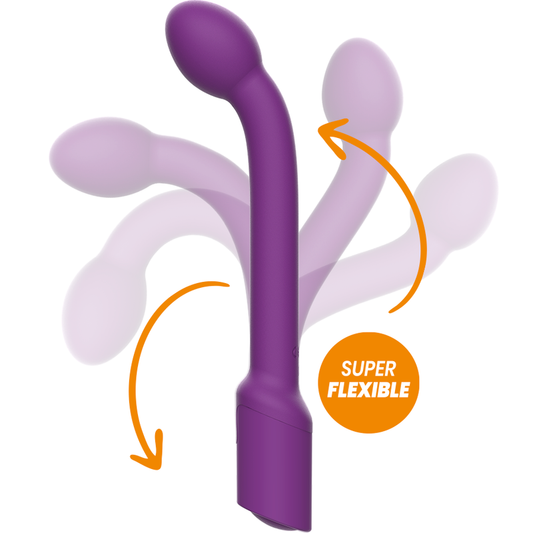 REWOLUTION - REWOFLEX VIBRATEUR STIMULATEUR DE POINT G FLEXIBLE - 7eme ciel