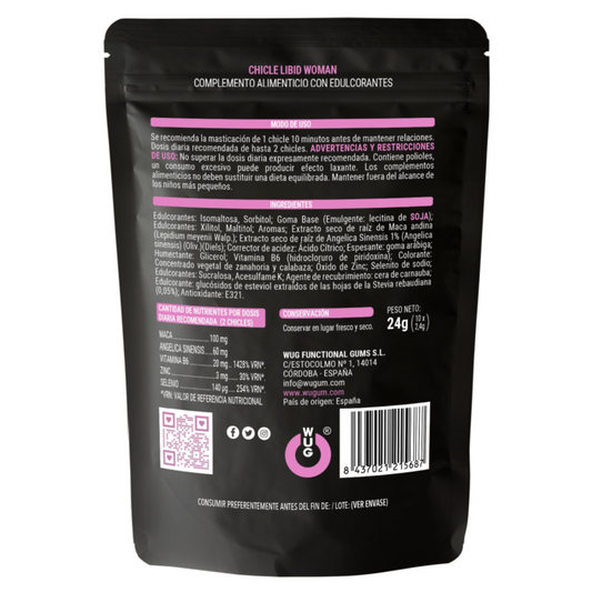 WUG SEX SENSE - LIBID WOMEN ENHANCER 10 UNITS - 7eme ciel