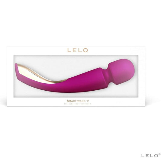 LELO - SMART WAND MEDIUM 2 MASSEUR ROSE PROFONDE - 7eme ciel