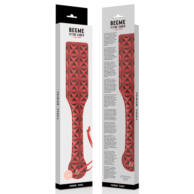 BEGME - PELLE EN CUIR VÉGÉTALIEN RED EDITION - 7eme ciel