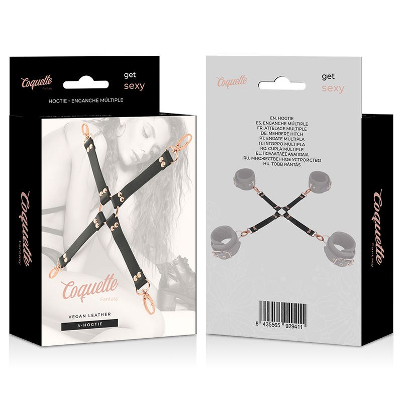 COQUETTE CHIC DESIRE - CRAVATE DE PORC FANTAISIE EN CUIR VÉGÉTAL - 7eme ciel