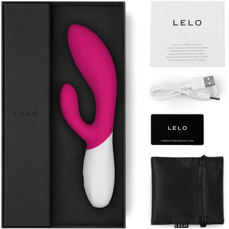 LELO - INA WAVE 2 VBRADOR LUXE MOUVEMENT SPÉCIAL CERISE - 7eme ciel