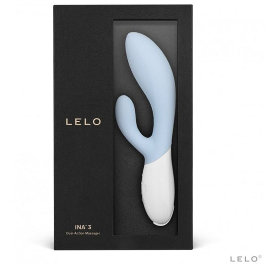LELO - VIBRATEUR INA 3 LUXE CELESTE - 7eme ciel