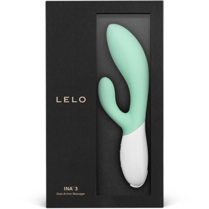 LELO - INA 3 VIBRATEUR VERT LAPIN LUXE AUX ALGUES - 7eme ciel