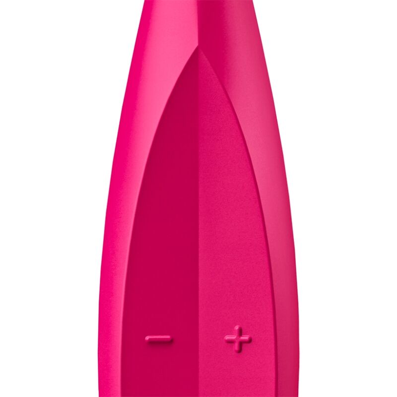 SATISFYER - VIBRATEUR TWIRLING FUN TIP ROSE - 7eme ciel