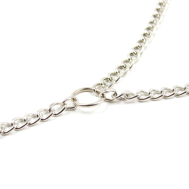 OHMAMA FETISH - 4 Pinces à tétons AVEC CHAÎNES - 7eme ciel