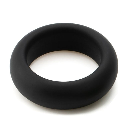 JE JOUE - ANNEAU PÉNIAL EN SILICONE EXTENSION MAXIMALE - NOIR - 7eme ciel