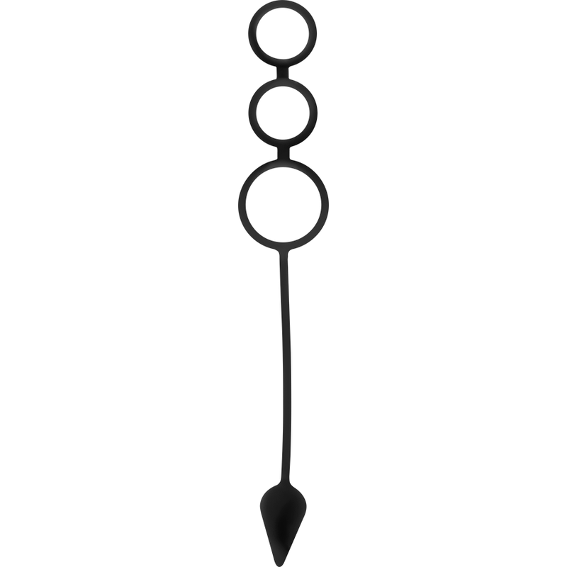 OHMAMA FETISH - ANNEAUX ET BOUCHON EN SILICONE - 7eme ciel