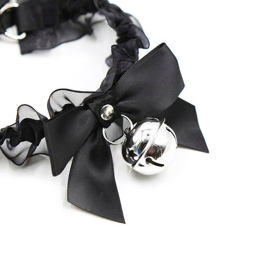 OHMAMA FETISH - COLLIER FÉTICHE DENTELLE - 7eme ciel