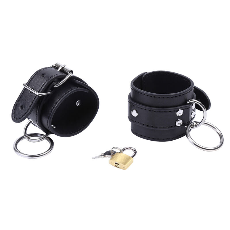 OHMAMA FETISH - O-RING RETENUES DE POIGNET VERROUILLÉES - 7eme ciel