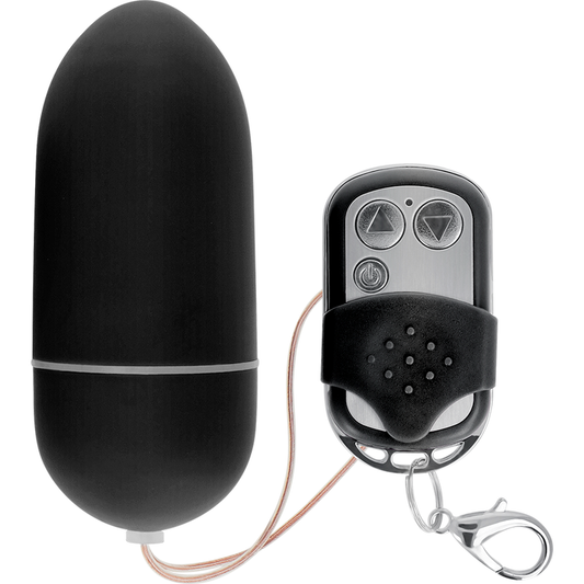 ONLINE - OEUF VIBRANT TÉLÉCOMMANDE L NOIR - 7eme ciel