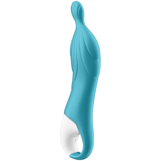 SATISFYER - VIBRATEUR AMAZING 2 ASPOT TURQUOISE - 7eme ciel