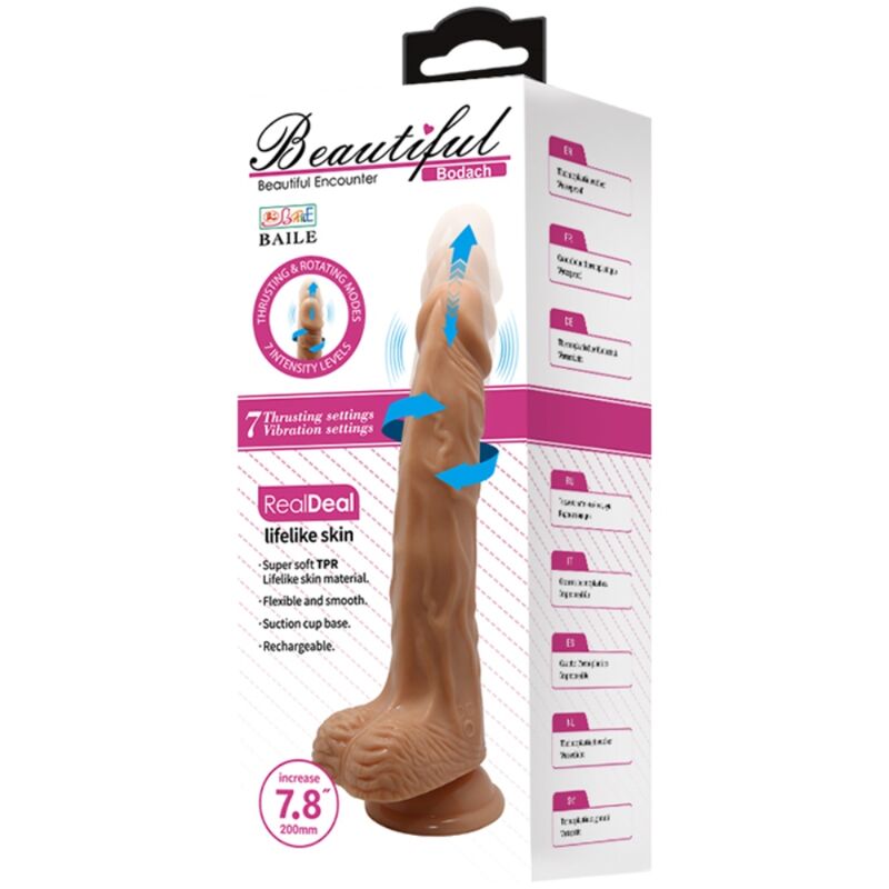 BAILE - BELLE RENCONTRE BODACH VIBRATION ET ROTATION 20 CM - 7eme ciel