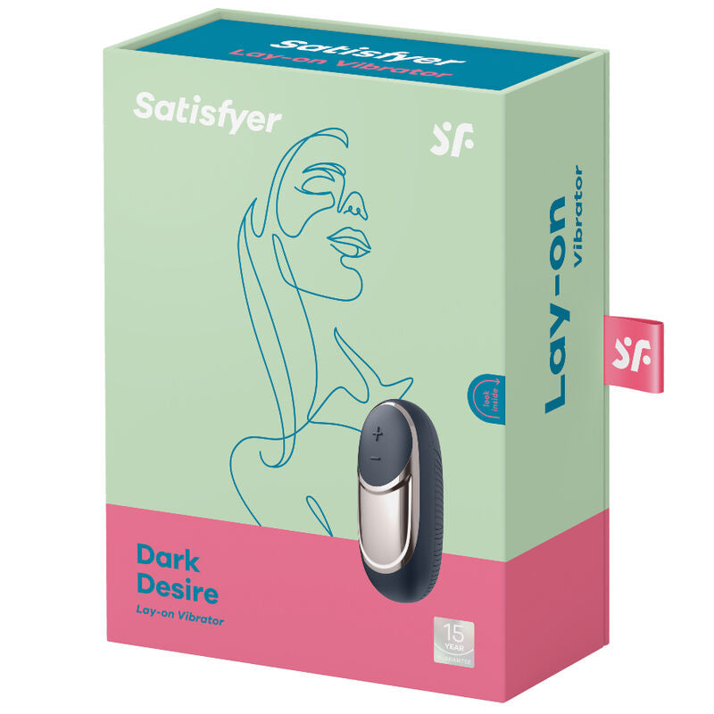 SATISFYER - VIBRATEUR POSER DARK DESIRE - 7eme ciel