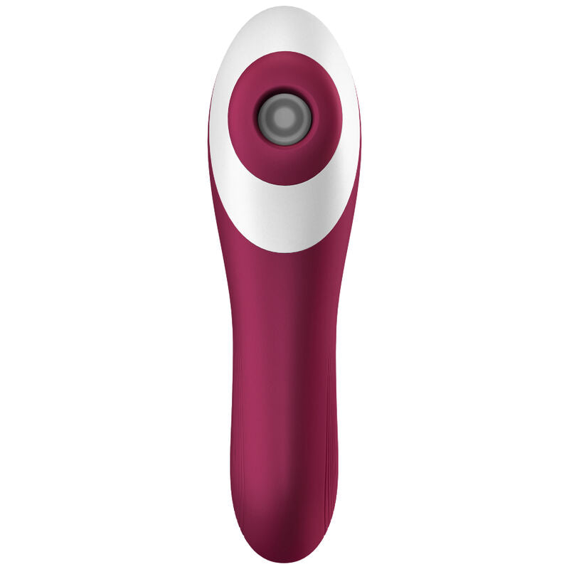 SATISFYER - VIBRATEUR IMPULSIONS AIR DUAL CRUSH - 7eme ciel