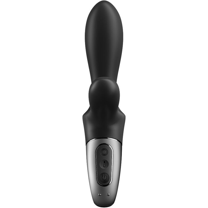 SATISFYER - APPLICATION HEAT CLIMAX+ VIBRATEUR ANAL NOIR - 7eme ciel