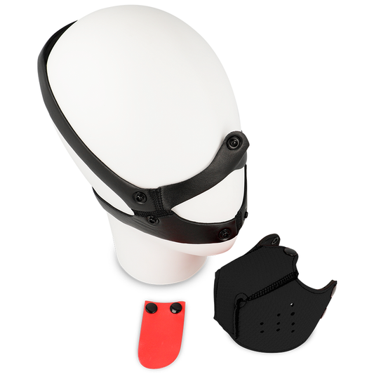 MUSELE POUR CHIEN OHMAMA FETISH - NOIR - 7eme ciel