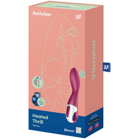 SATISFYER - VIBRATEUR POUR POINT G THRILL CHAUFFANT - 7eme ciel