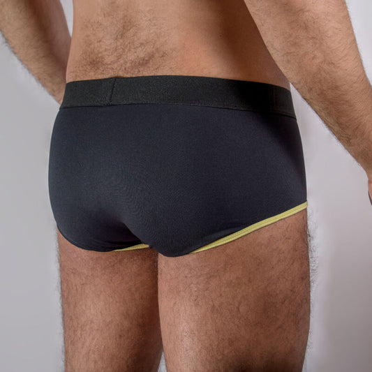 MACHO - MS24A SLIP JAUNE FONCÉ S - 7eme ciel
