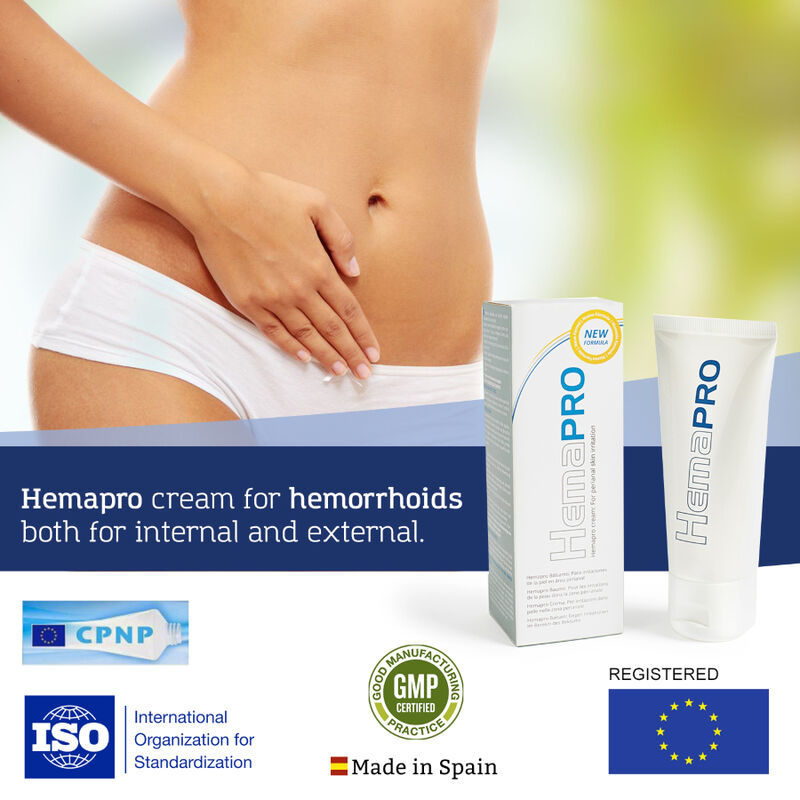 500 COSMETICS - CRÈME HEMAPRO POUR LE TRAITEMENT DES HÉMORRHOÏDES - 7eme ciel