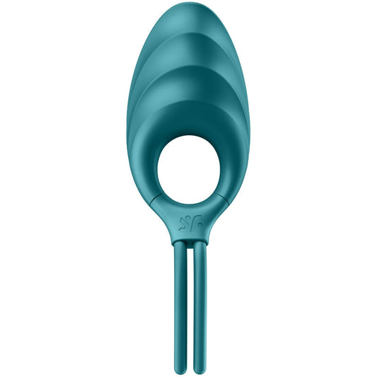SATISFYER - VIBRATEUR ANNEAU SWORDSMAN VERT - 7eme ciel