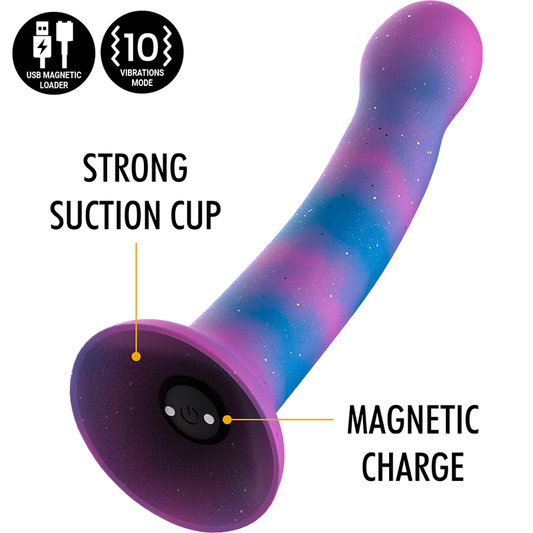 MYTHOLOGY - DION GALACTIC DILDO S - VIBRATEUR WATCHME TECHNOLOGIE SANS FIL COMPATIBLE - 7eme ciel