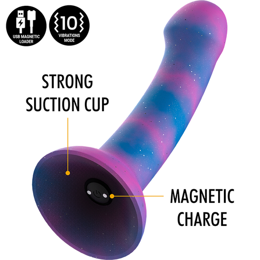 MYTHOLOGY - DION GALACTIC DILDO M - VIBRATEUR WATCHME TECHNOLOGIE SANS FIL COMPATIBLE - 7eme ciel