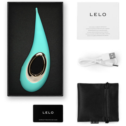 LELO - STIMULATEUR DE CLITORIS DOT - AQUA - 7eme ciel