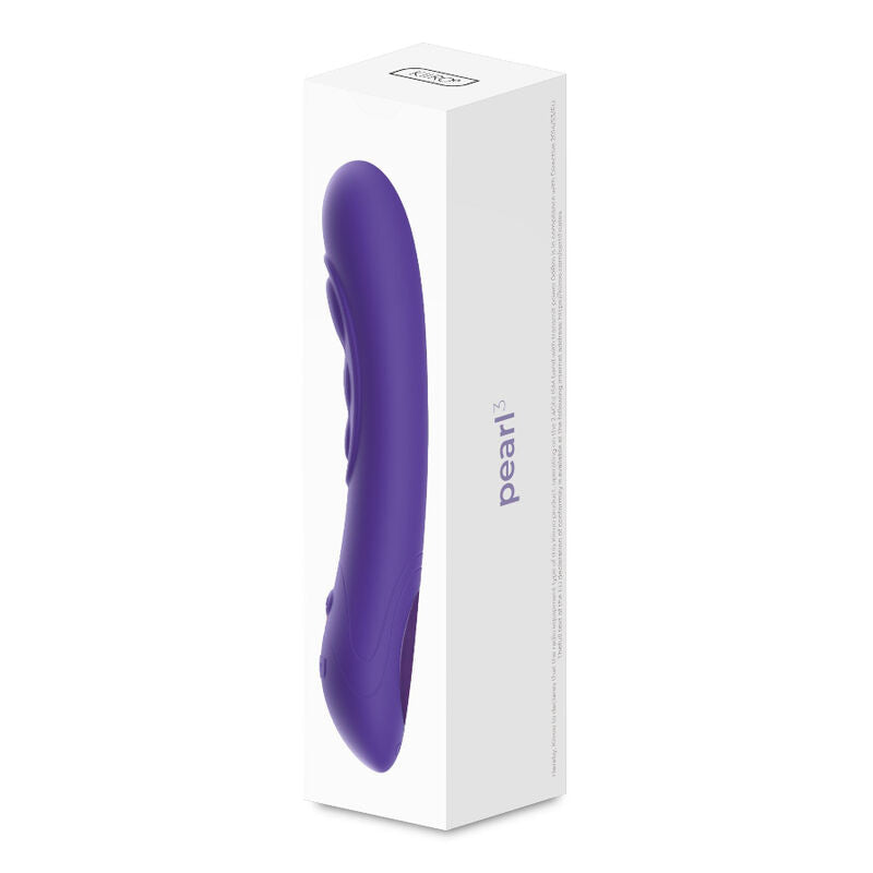 KIIROO - VIBRATEUR POINT G PEARL 3 - VIOLET - 7eme ciel