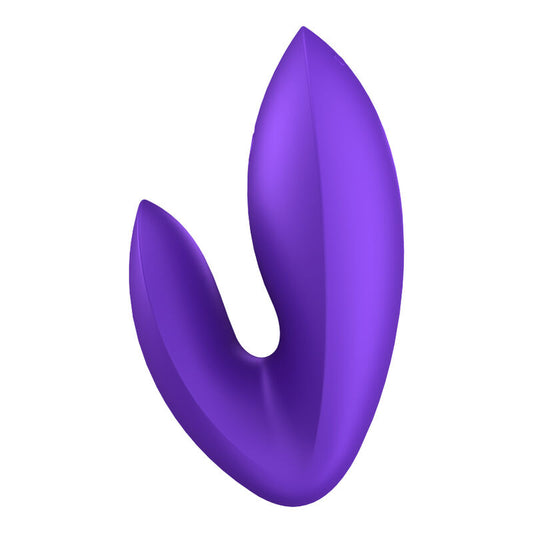 SATISFYER - VIBRATEUR DOIGTS LOVE RIOT VIOLET - 7eme ciel