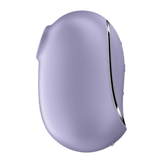 SATISFYER - STIMULATEUR ET VIBRATEUR DOUBLE AIR PULSE PRO TO GO 2 VIOLET - 7eme ciel