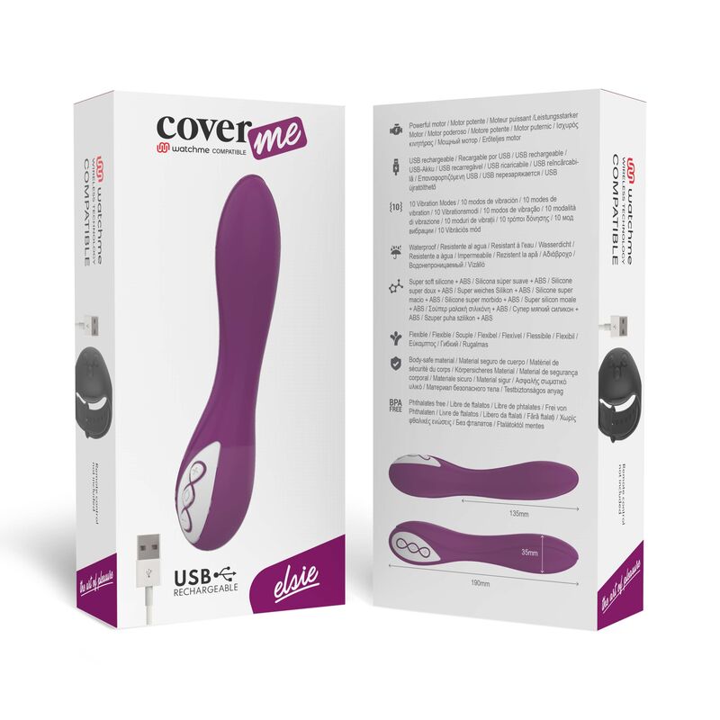 COVERME - ELSIE COMPATIBLE AVEC LA TECHNOLOGIE SANS FIL WATCHME - 7eme ciel
