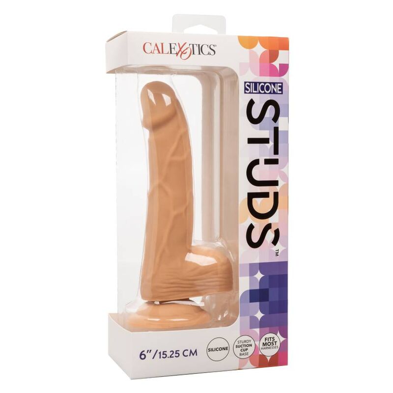 CALEXOTICS - CLOUS EN SILICONE 15.24 CM PEAU - 7eme ciel