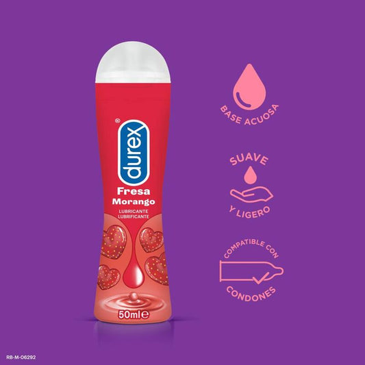 DUREX - JOUER FRAISE 50 ML - 7eme ciel