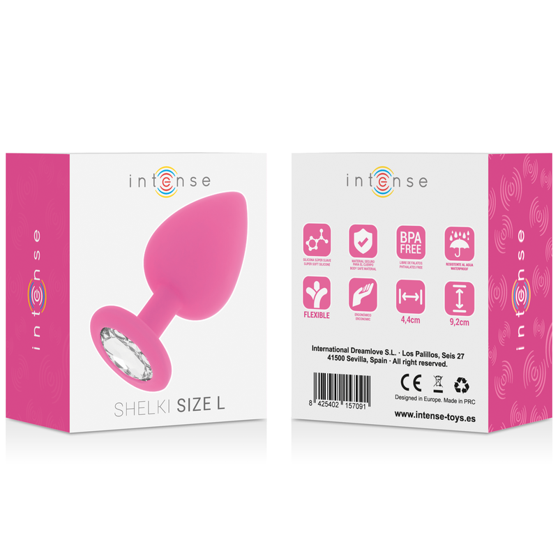INTENSE - PLUG ANAL SHELKI L FUCHSIA - 7eme ciel