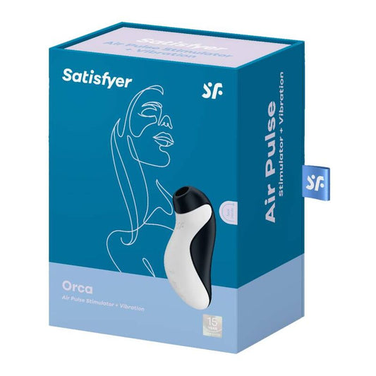 SATISFYER - STIMULATEUR + VIBRATION ORCA - 7eme ciel