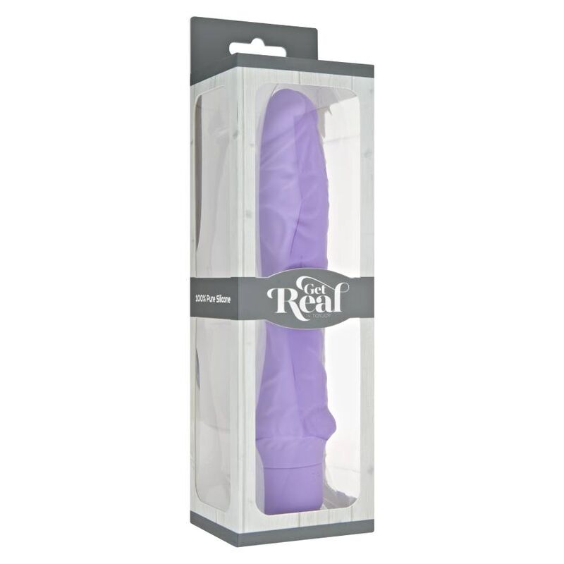 GET REAL - GRAND VIBRATEUR CLASSIQUE VIOLET - 7eme ciel