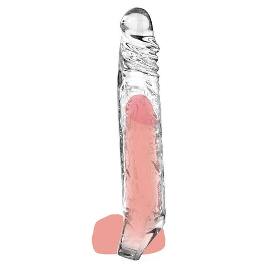 GET REAL - MANCHON DEXTENSION XLARGE TRANSPARENT - 7eme ciel
