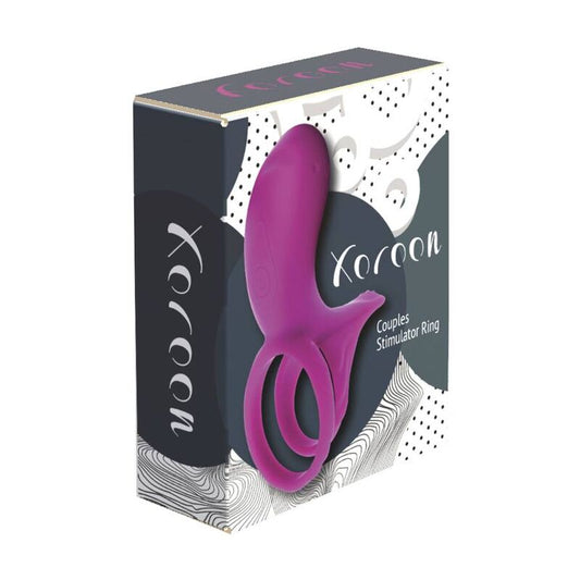 XOCOON - BAGUE STIMULATEUR DE COUPLES FUCHSIA - 7eme ciel
