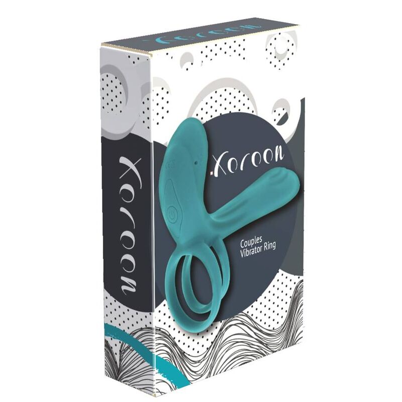 XOCOON - ANNEAU VIBRATEUR COUPLES VERT - 7eme ciel