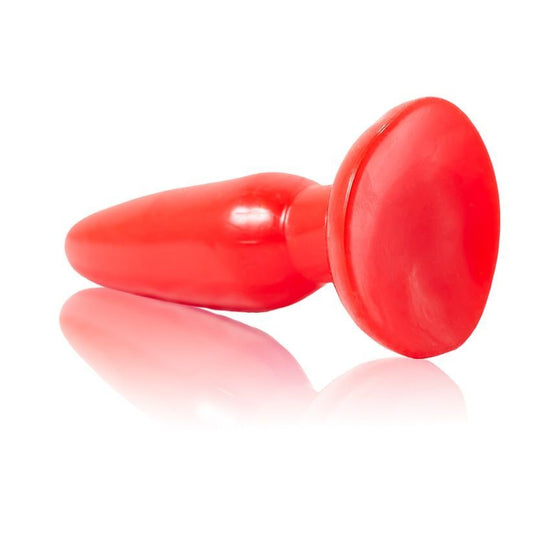 BAILE - PETIT PLUG ANAL ROUGE 15 CM - 7eme ciel