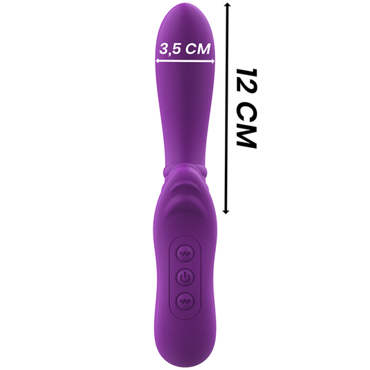 INTENSE - VIBRATEUR FLEXIBLE HARRY AVEC LANGUE VIOLET - 7eme ciel
