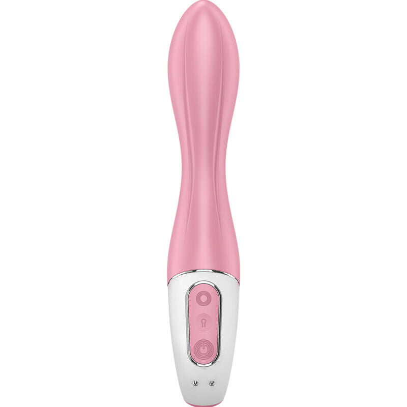 SATISFYER - VIBRATEUR POMPE A AIR 2 ROSE - 7eme ciel