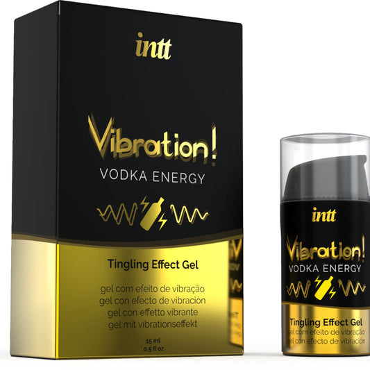 INTT - PUISSANT GEL VIBRANT LIQUIDE STIMULANT INTIME VODKA 15ML - 7eme ciel