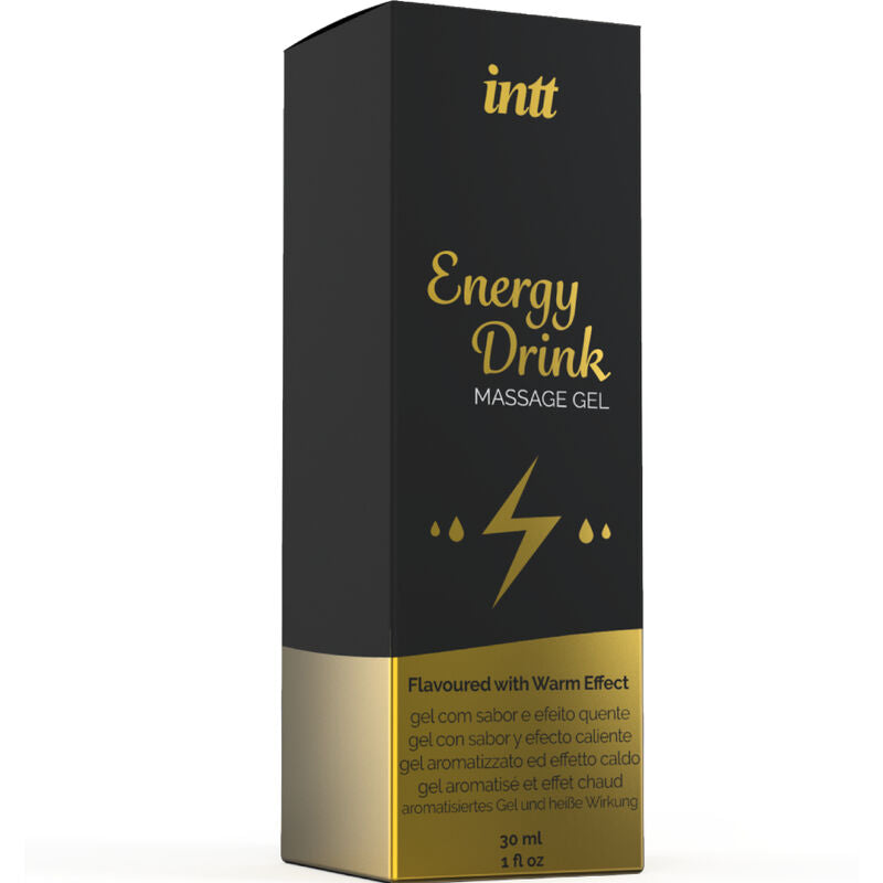 INTT MASSAGE & ORAL SEX - GEL DE MASSAGE A L''ENERGIE AROMATISEE CA BOISSON ET EFFET CHAUFFANT - 7eme ciel