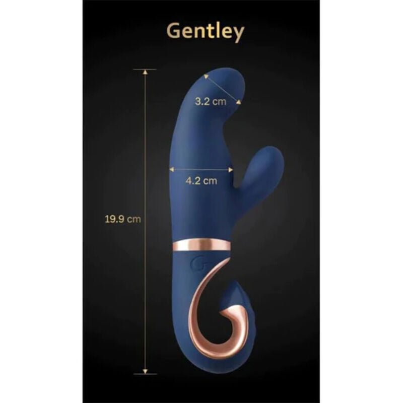G-VIBE - GENTLEY G-SPOT VIBE BLEU CARAÏBE - 7eme ciel