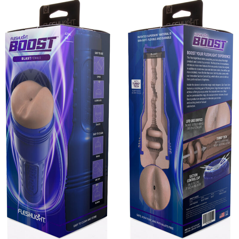 FLESHLIGHT BOOST - BLAST LM CHAIR RP - 7eme ciel